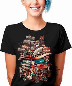 Camiseta Vida dos Livros