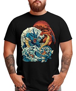 Camiseta A Onda de Gyarados