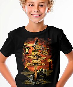 Camiseta Recantos da Terra Média