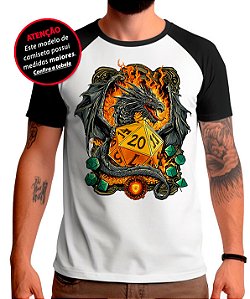 Raglan D20 e Dragão