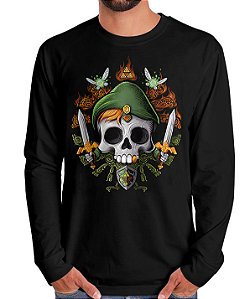 Manga Longa Link Zelda Skull