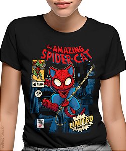 Camiseta Spider Cat