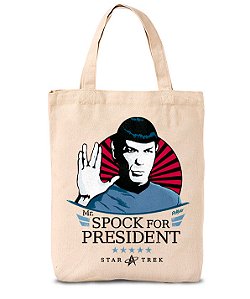 Ecobag Spock para Presidente