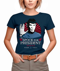 Camiseta Spock para Presidente