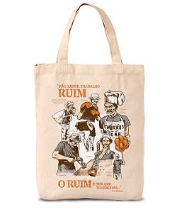 Ecobag Seu Madruga Trabalhador