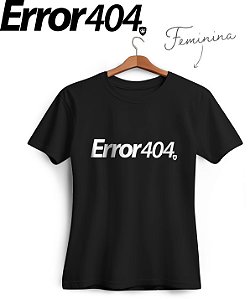 Camiseta Erro 404