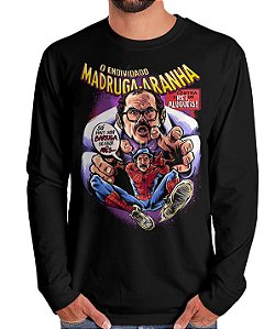 Manga Longa Madruga Aranha