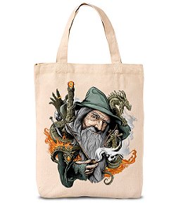 Ecobag Mago da Terra Média