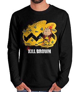 Manga Longa Kill Brown
