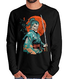 Manga Longa Samurai Louco