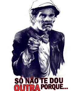 Camiseta Poster Seu Madruga
