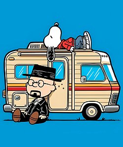 Camiseta Breaking Peanuts