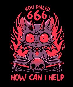 Camiseta Cute 666