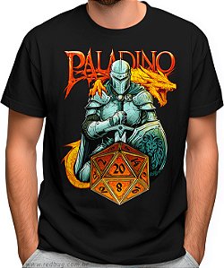 Camiseta RPG Paladino