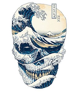 Camiseta Kanagawa Skull