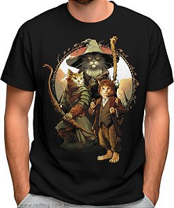 Camiseta Cat of the Rings