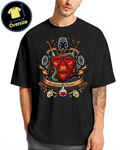 Camiseta Oversized Dungeon Master