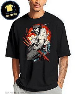 Camiseta Oversized Adamantium Samurai