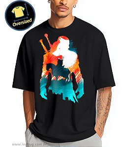 Camiseta Oversized Geralt De Rivia
