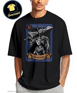 Camiseta Oversized Black Knight