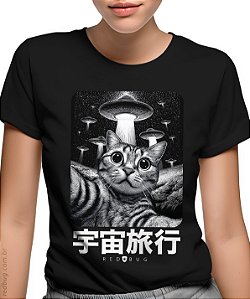 Camiseta Tokyo Space Cat