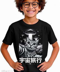 Camiseta Tokyo Space Cat