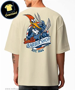 Camiseta Oversized Barbeiro de Seville