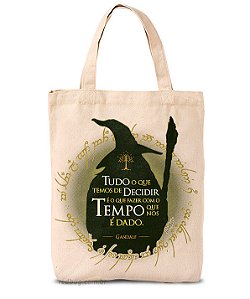Ecobag O Tempo Que Nos é Dado