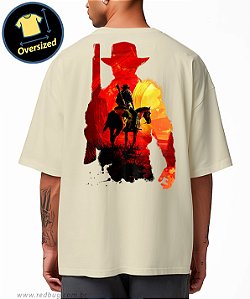 Camiseta Oversized Sangue e Redenção