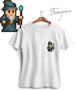 Camiseta RPG Pixel Mago