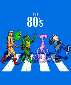 Camiseta Cartoon Anos Oitenta