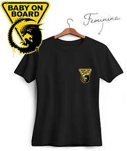 Camiseta Baby Alien on Board