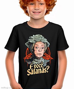 Camiseta É Você Satanás
