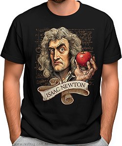Camiseta Isaac Newton