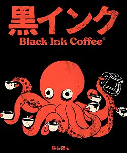 Camiseta Black Ink Coffee