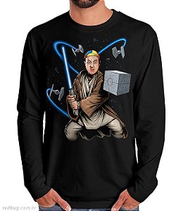 Manga Longa Quico Skywalker