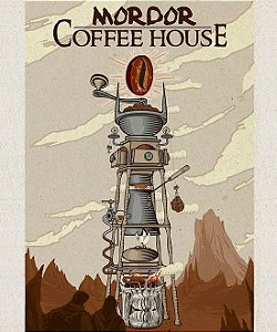 Camiseta Mordor Coffee House