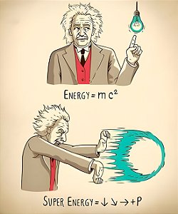 Camiseta Super Energia Hadouken