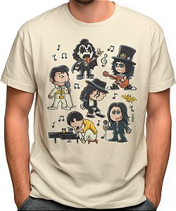 Camiseta Rock Pop Peanuts