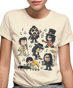 Camiseta Rock Pop Peanuts