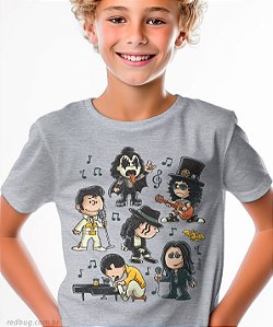 Camiseta Rock Pop Peanuts