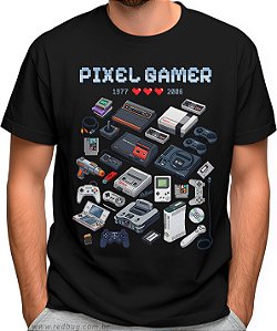 Camiseta Pixel Gamer