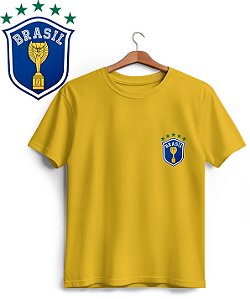 Camiseta Escudo Seleção Brasileira