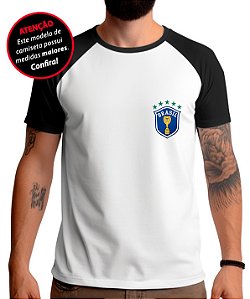 Raglan Escudo Seleção Brasileira