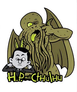 Camiseta HP E Cthulhu