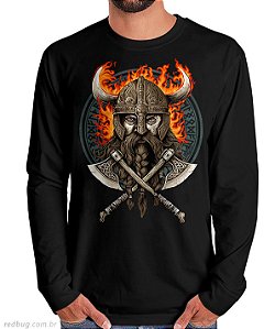 Manga Longa Fúria Viking