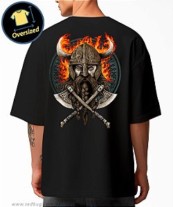 Camiseta Oversized Fúria Viking