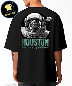 Camiseta Oversized Houston Alien