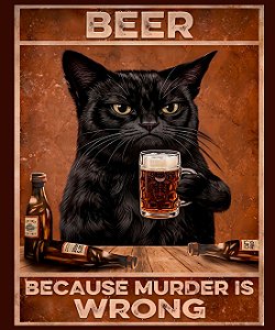 Camiseta Black Cat Pub
