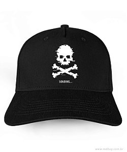 Boné Hacker Loading Skull